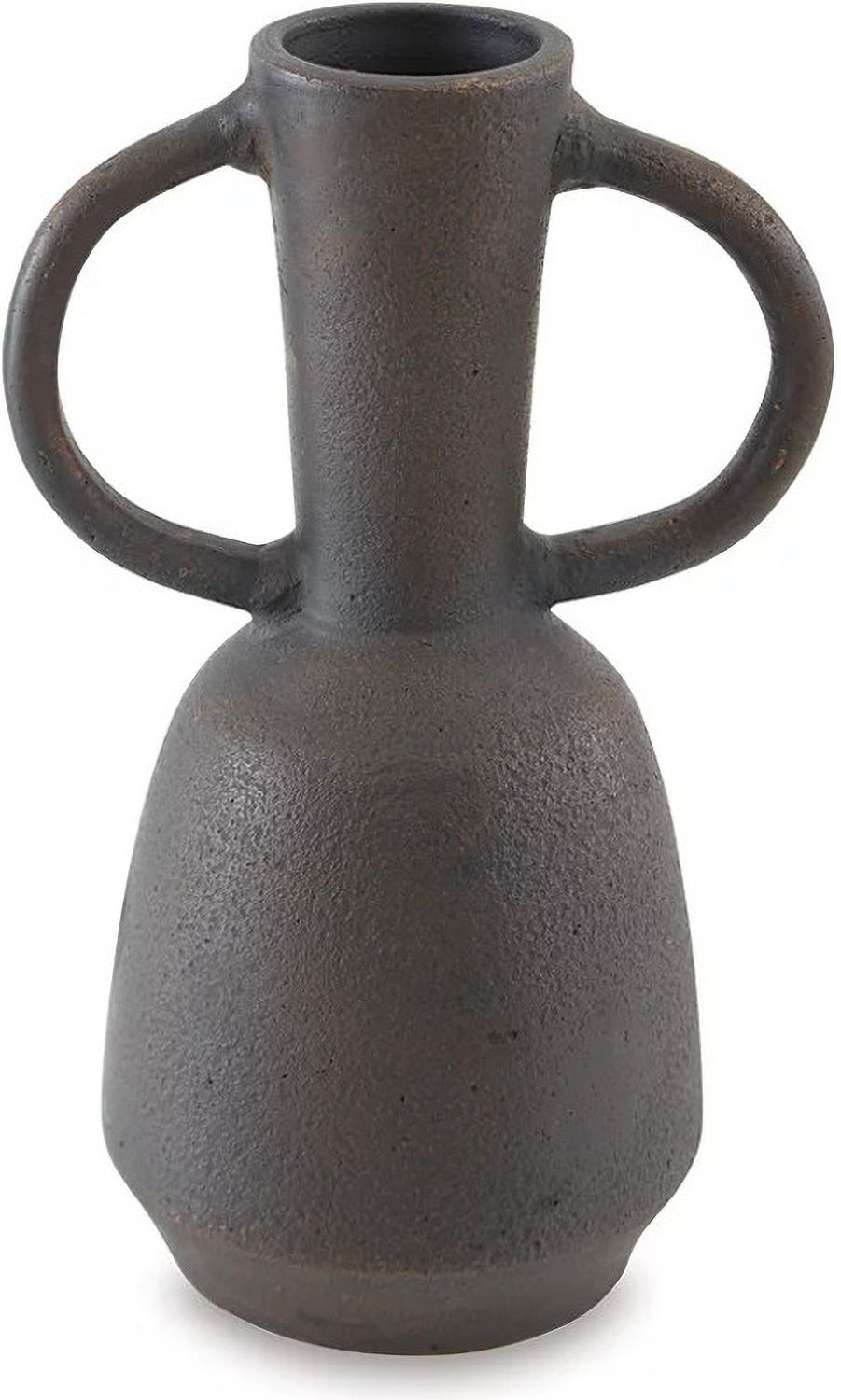 Aadeen Small Vase In Distressed Brown A2000673