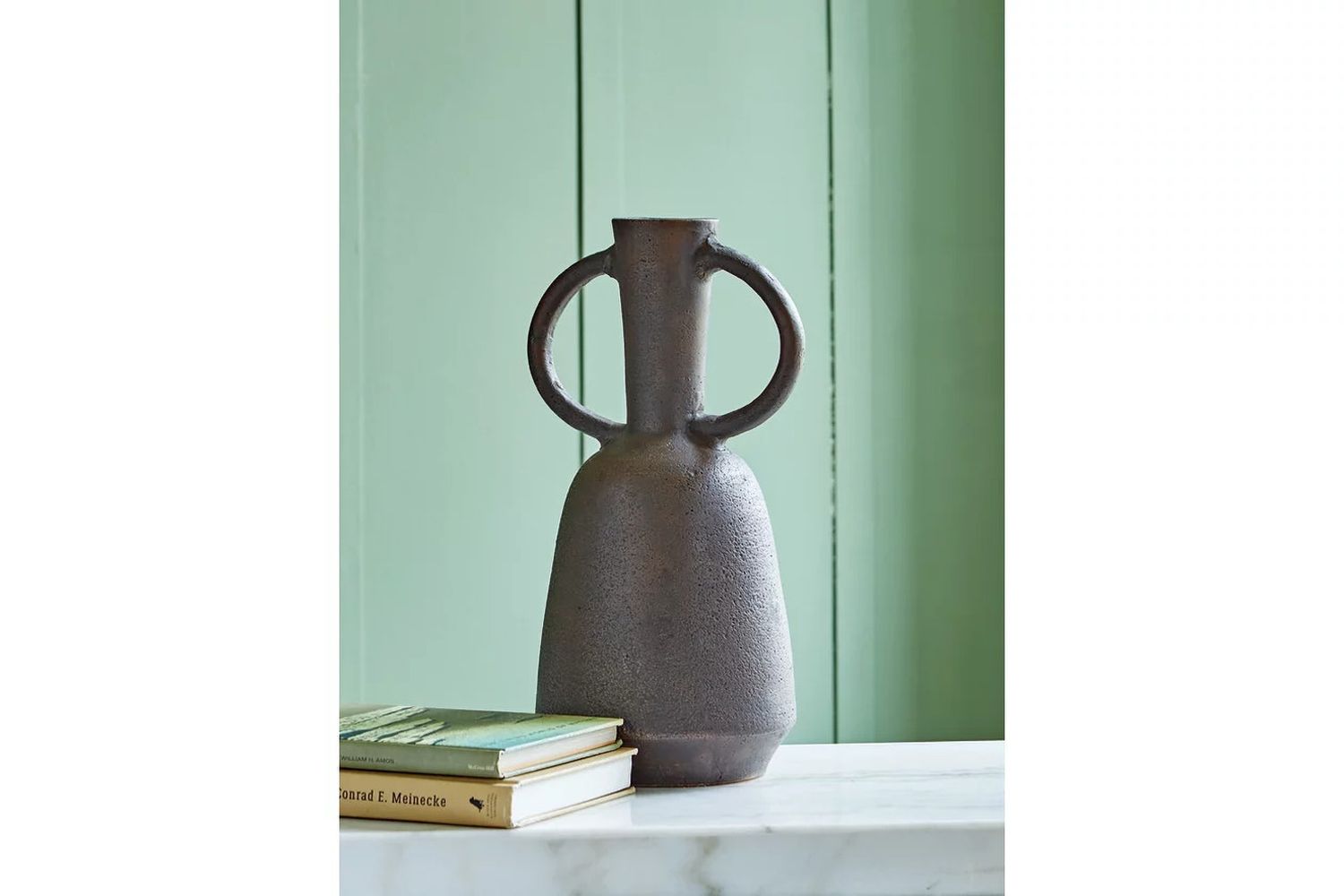 Aadeen Large Vase In Distressed Brown A2000674