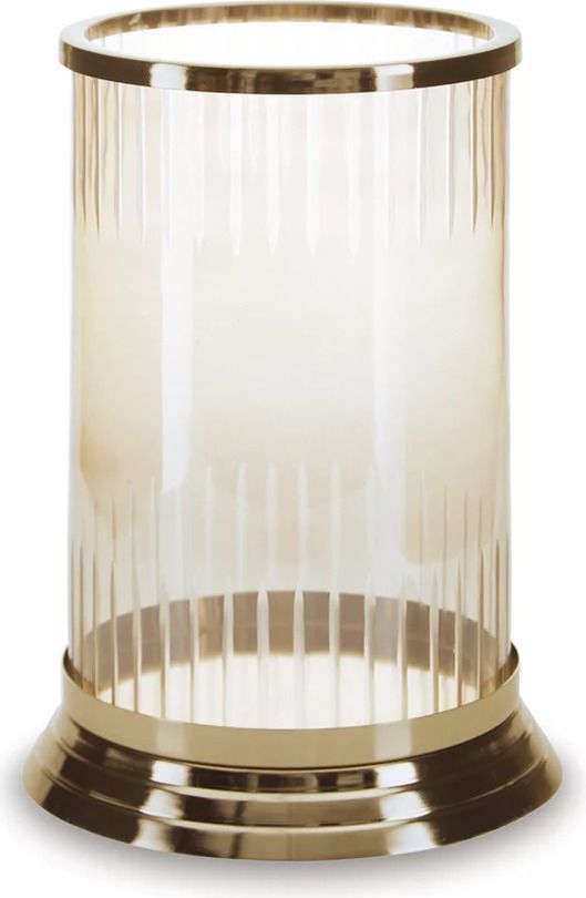 Aavinson Small Candle Holder In Amber A2000687