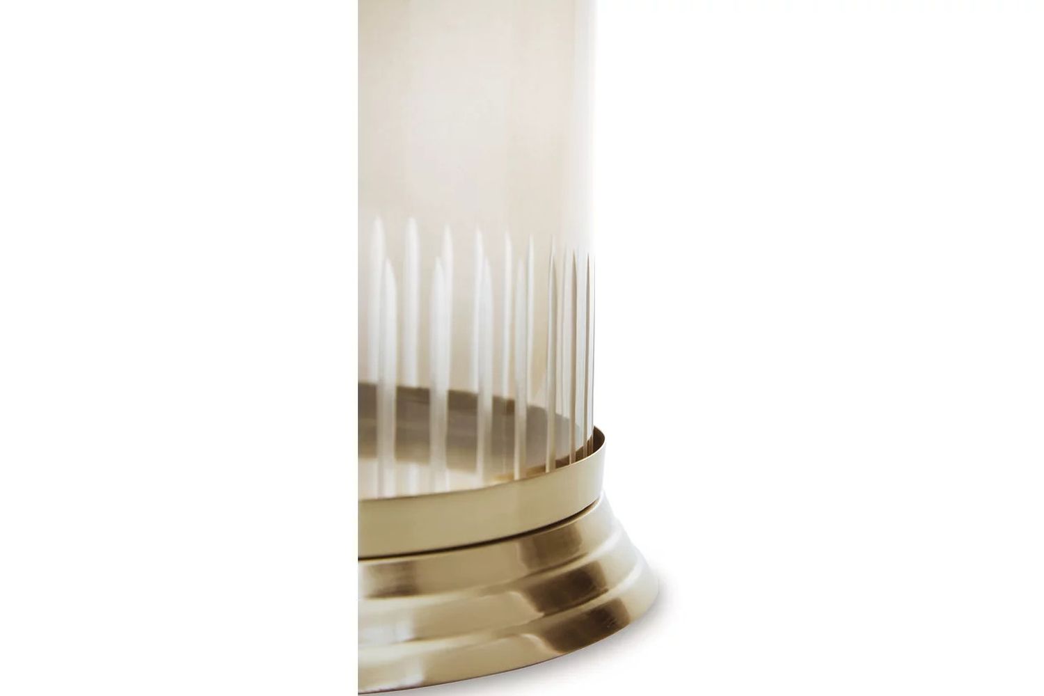 Aavinson Small Candle Holder In Amber A2000687