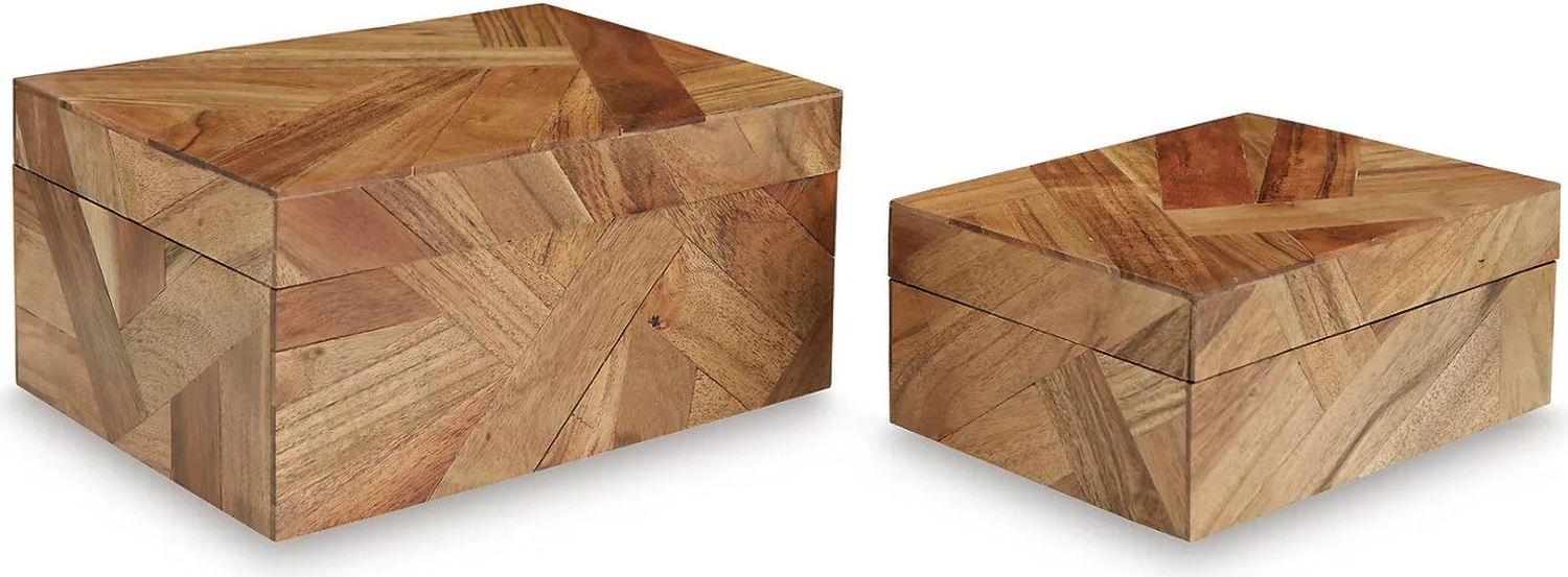 Antford Box Set of 2 In Brown A2000691