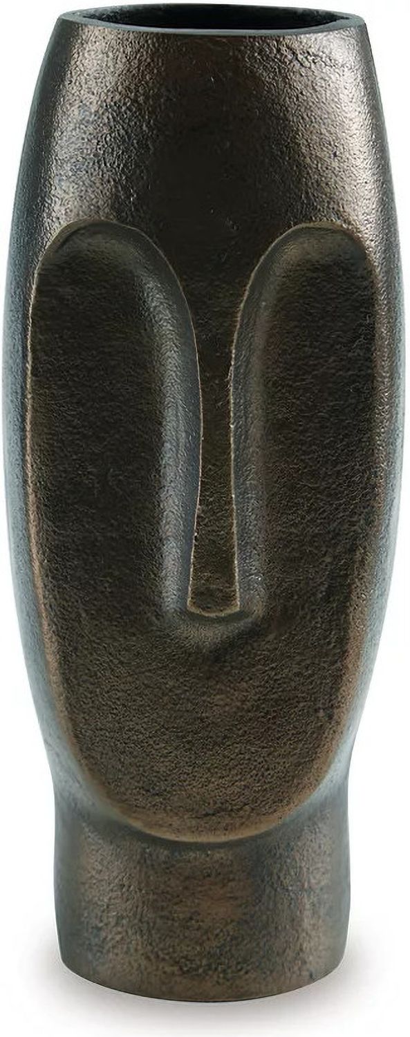 Elanman Vase In Antique Bronze A2000692