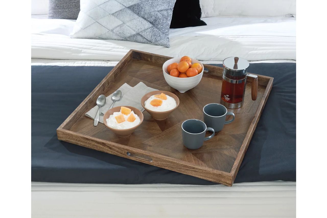 Heddford Tray In Brown A2000722