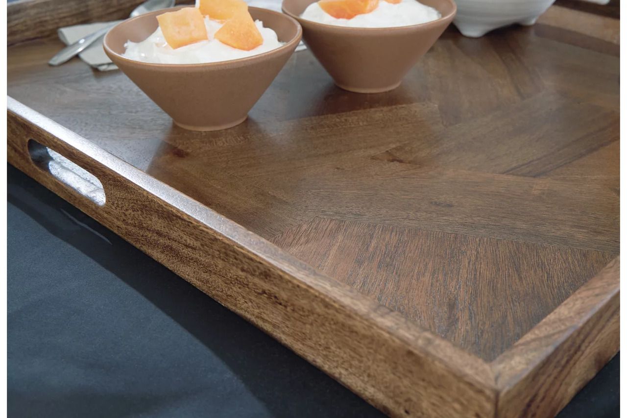 Heddford Tray In Brown A2000722