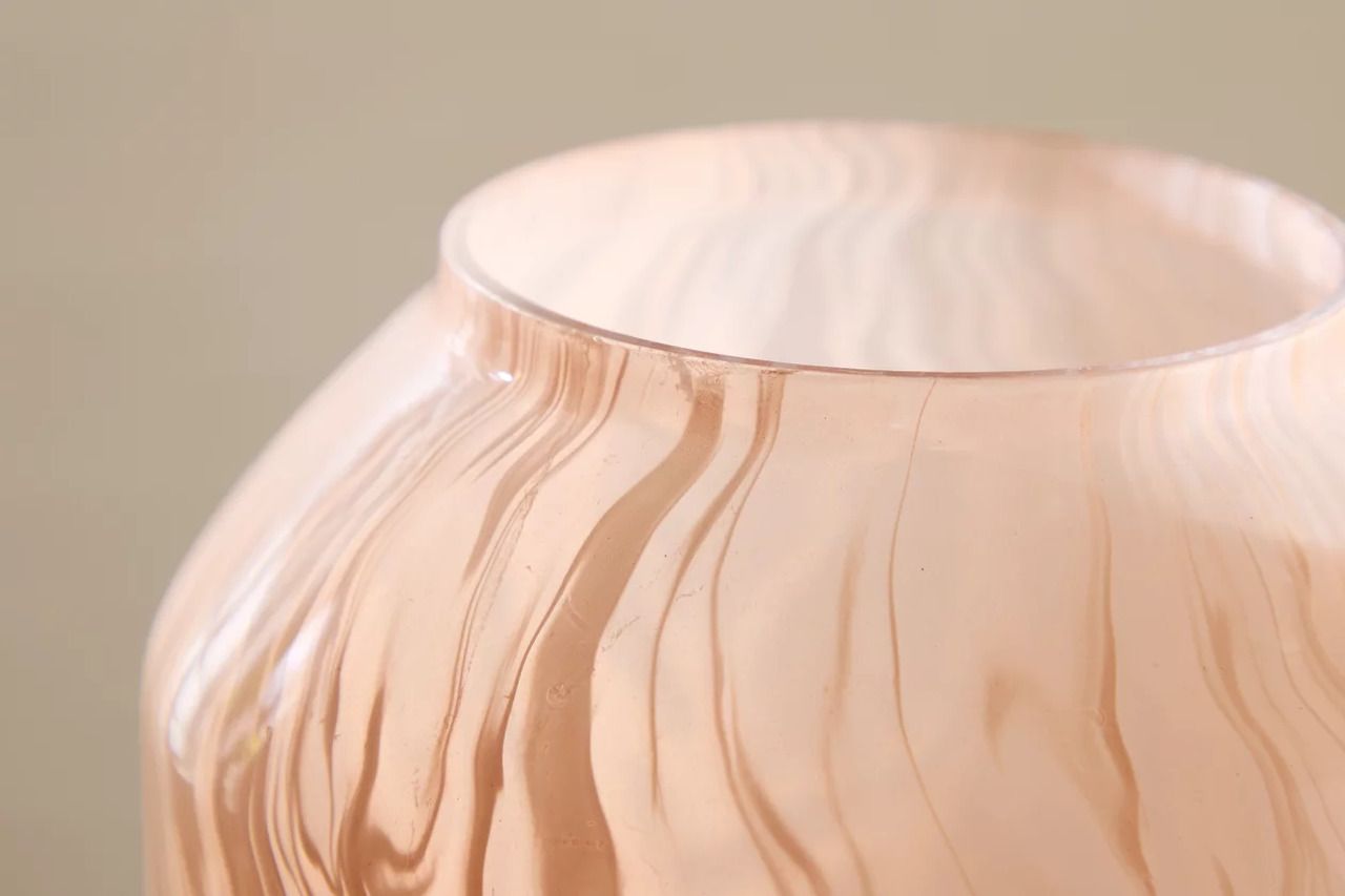 Dushby 9 Inch Vase In Blush Pink A2000728