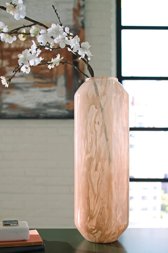 Dushby 20 Inch Vase In Blush Pink A2000730