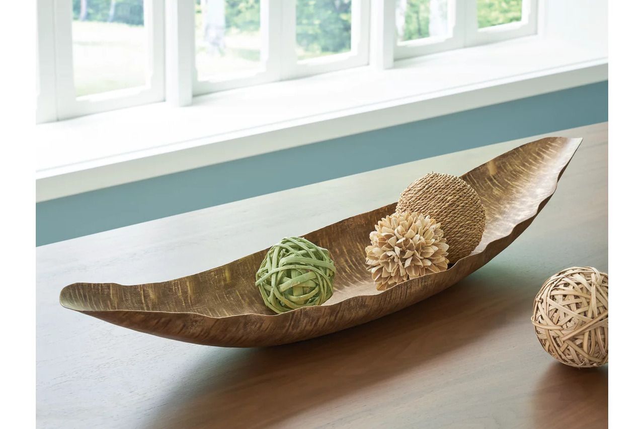 Wystenburg Tray In Antique Gold A2000744