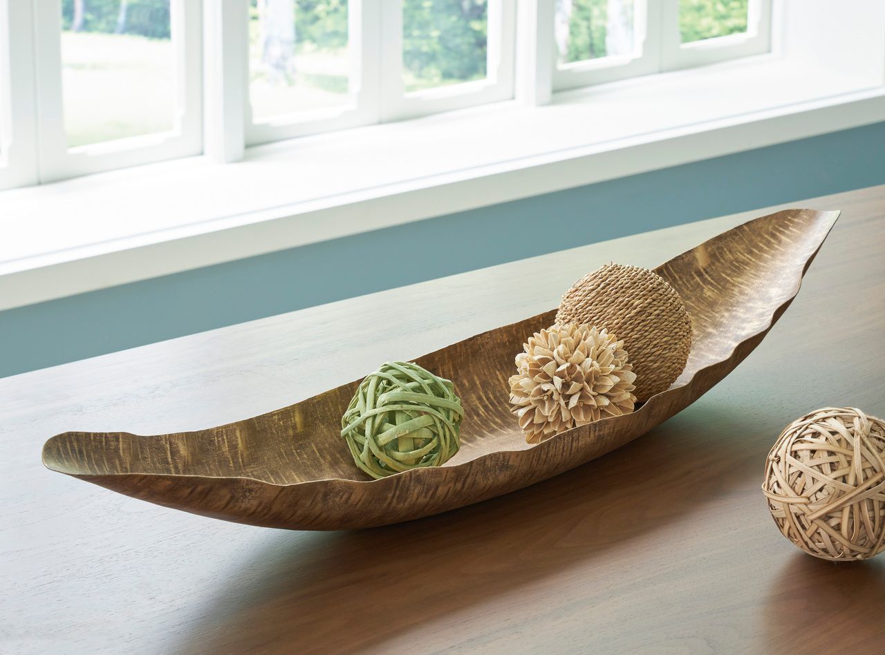 Wystenburg Tray In Antique Gold A2000744