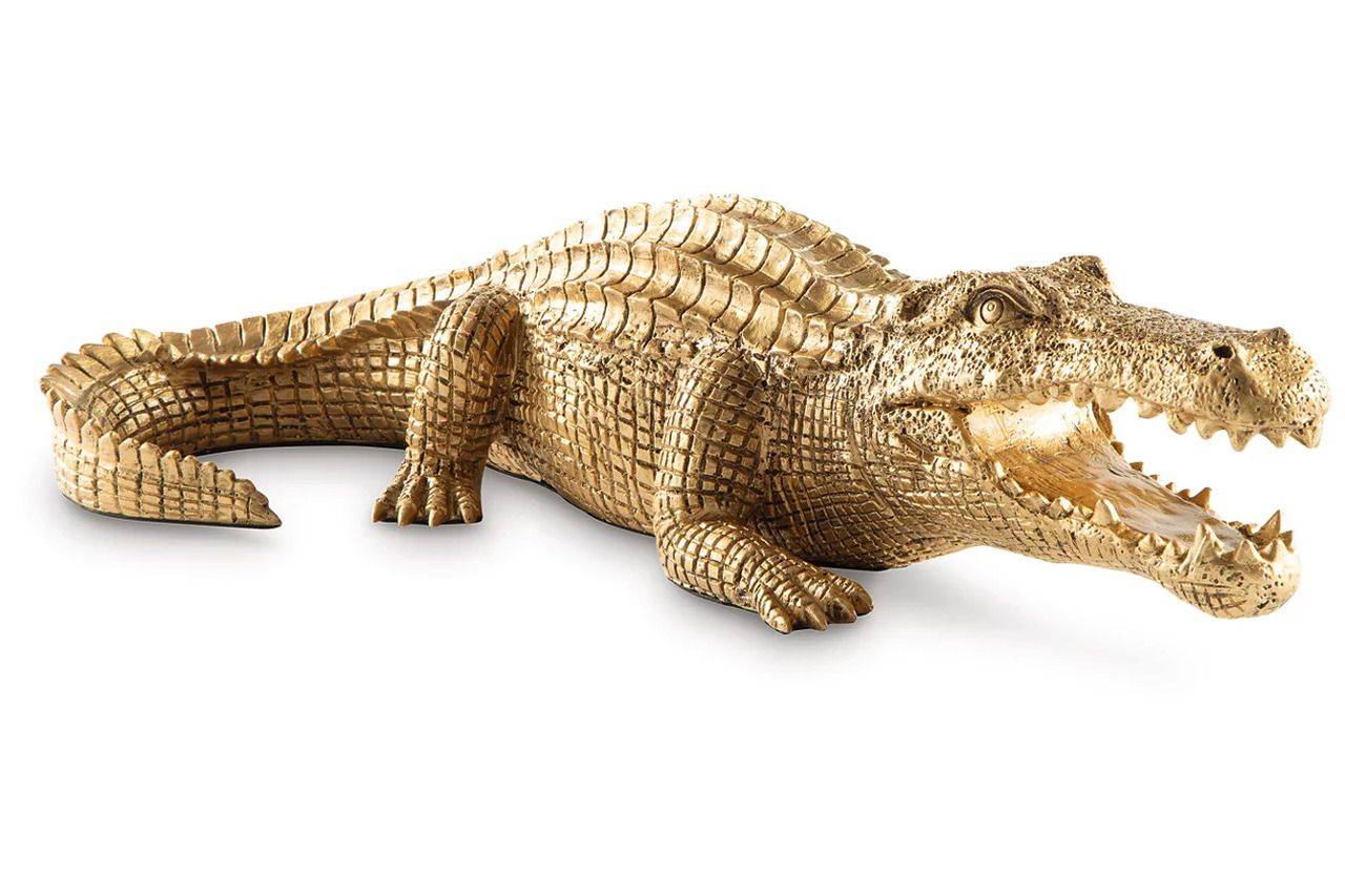 Lauretman Sculpture In Antique Gold A2000765