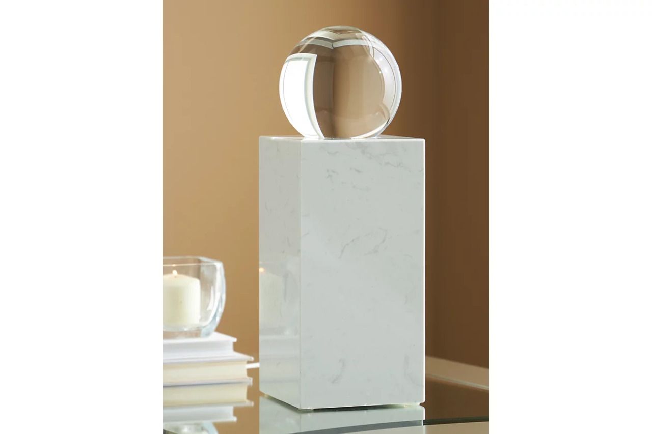 Sellner Sculpture In White/Clear A2000778
