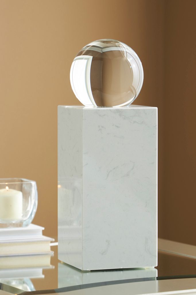 Sellner Sculpture In White/Clear A2000778