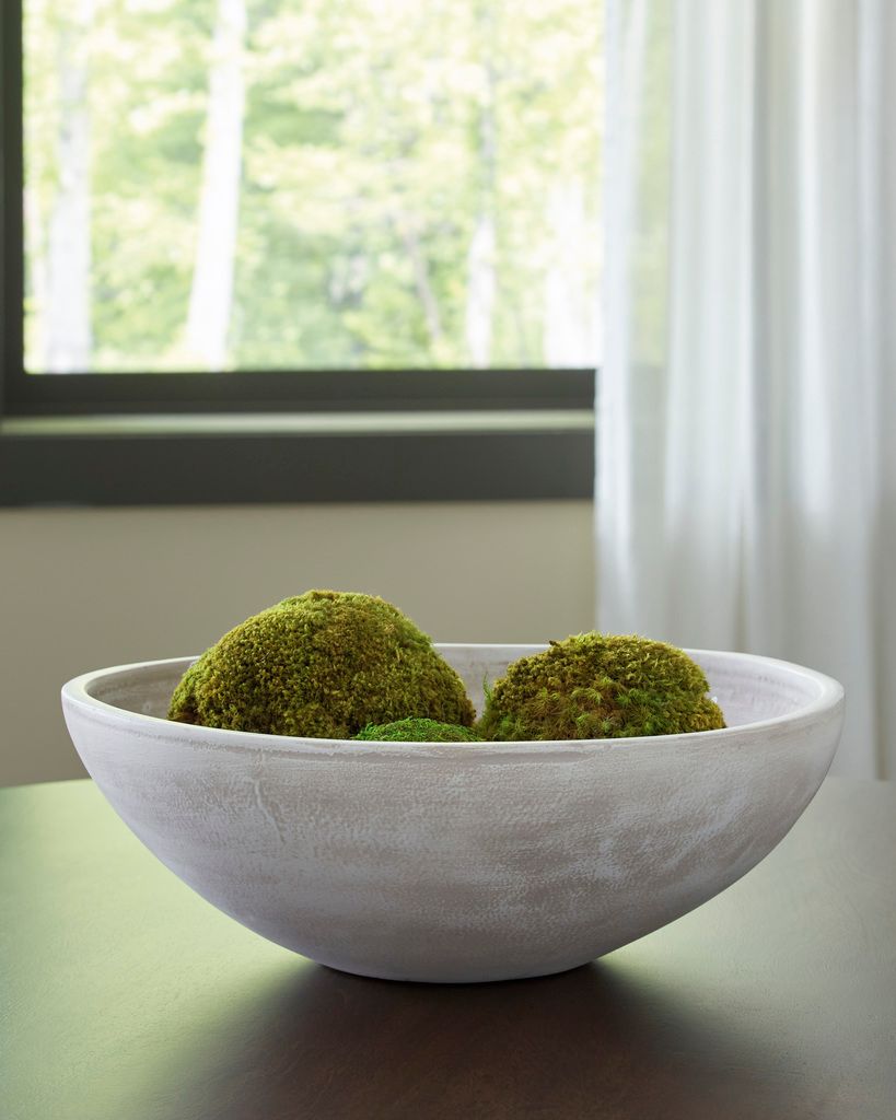 Meadie Bowl In Distressed White A2000789