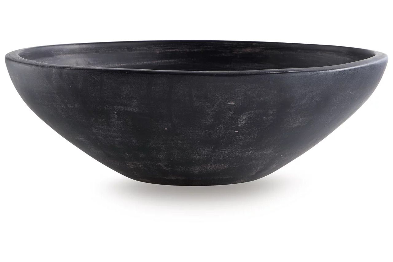 Meadie Bowl In Distressed Black A2000792