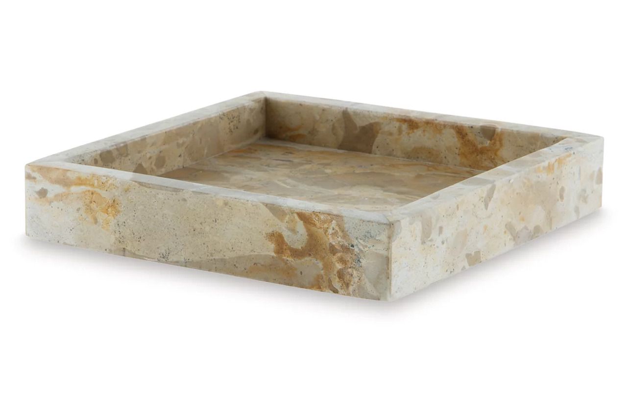 Edurton Tray Set of 2 In Light Beige A2000795