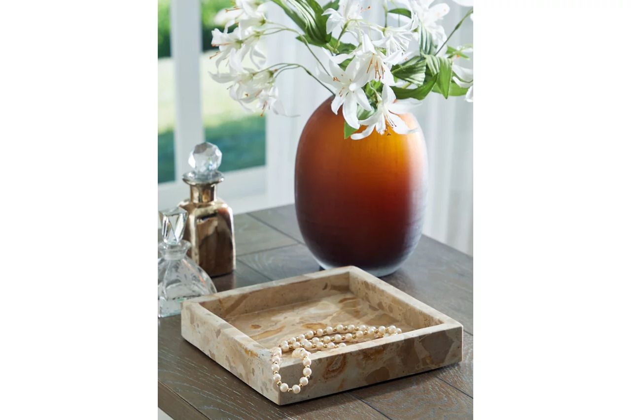 Edurton Tray Set of 2 In Light Beige A2000795