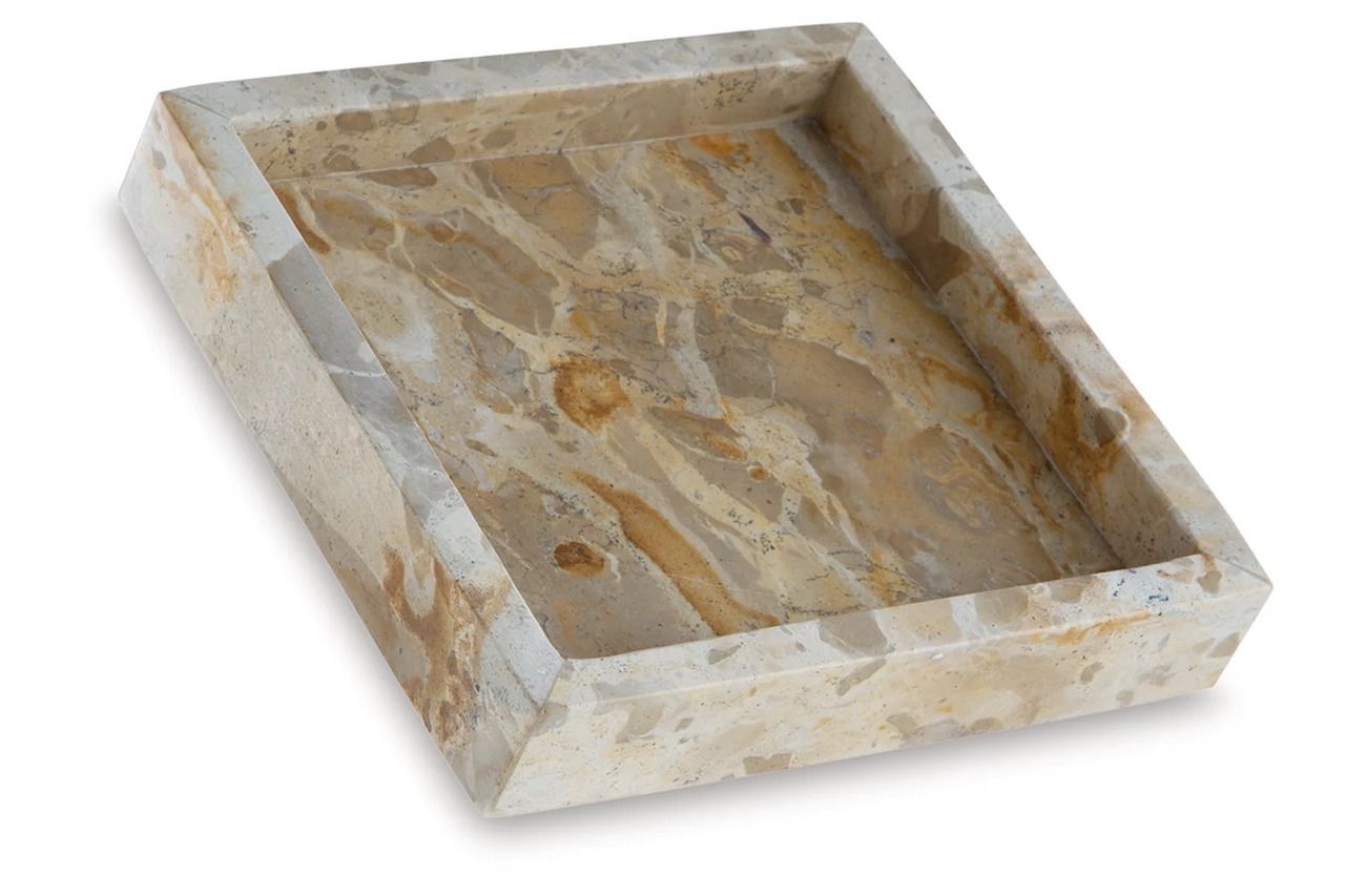 Edurton Tray Set of 2 In Light Beige A2000795