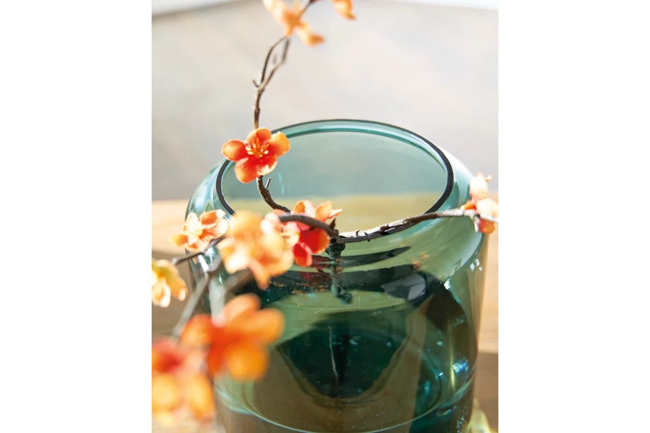 Inisland Vase In Teal A2000797