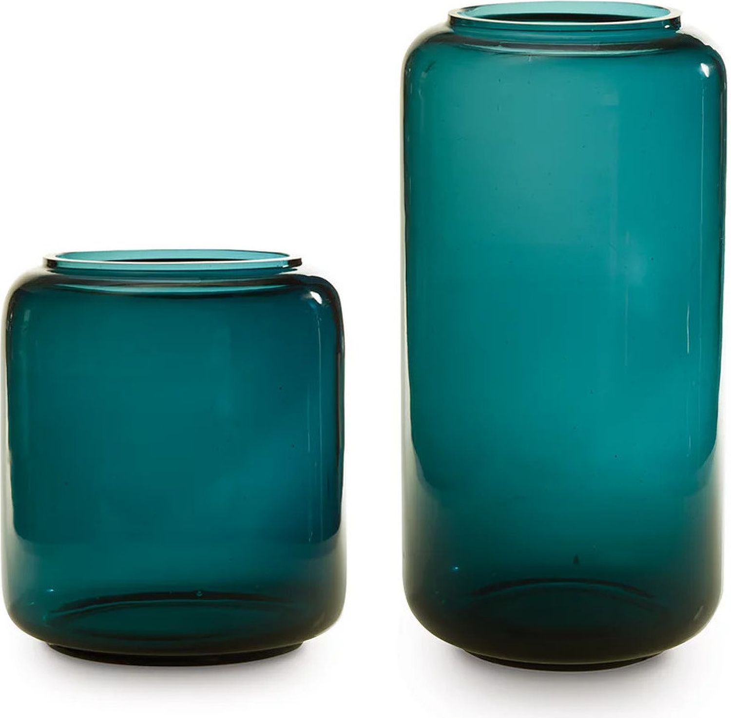 Inisland Vase Set Set of 2 In Teal A2000797A1