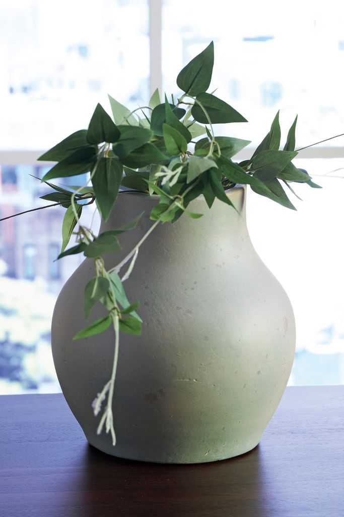 Baychester Vase In Antique Green A2000805