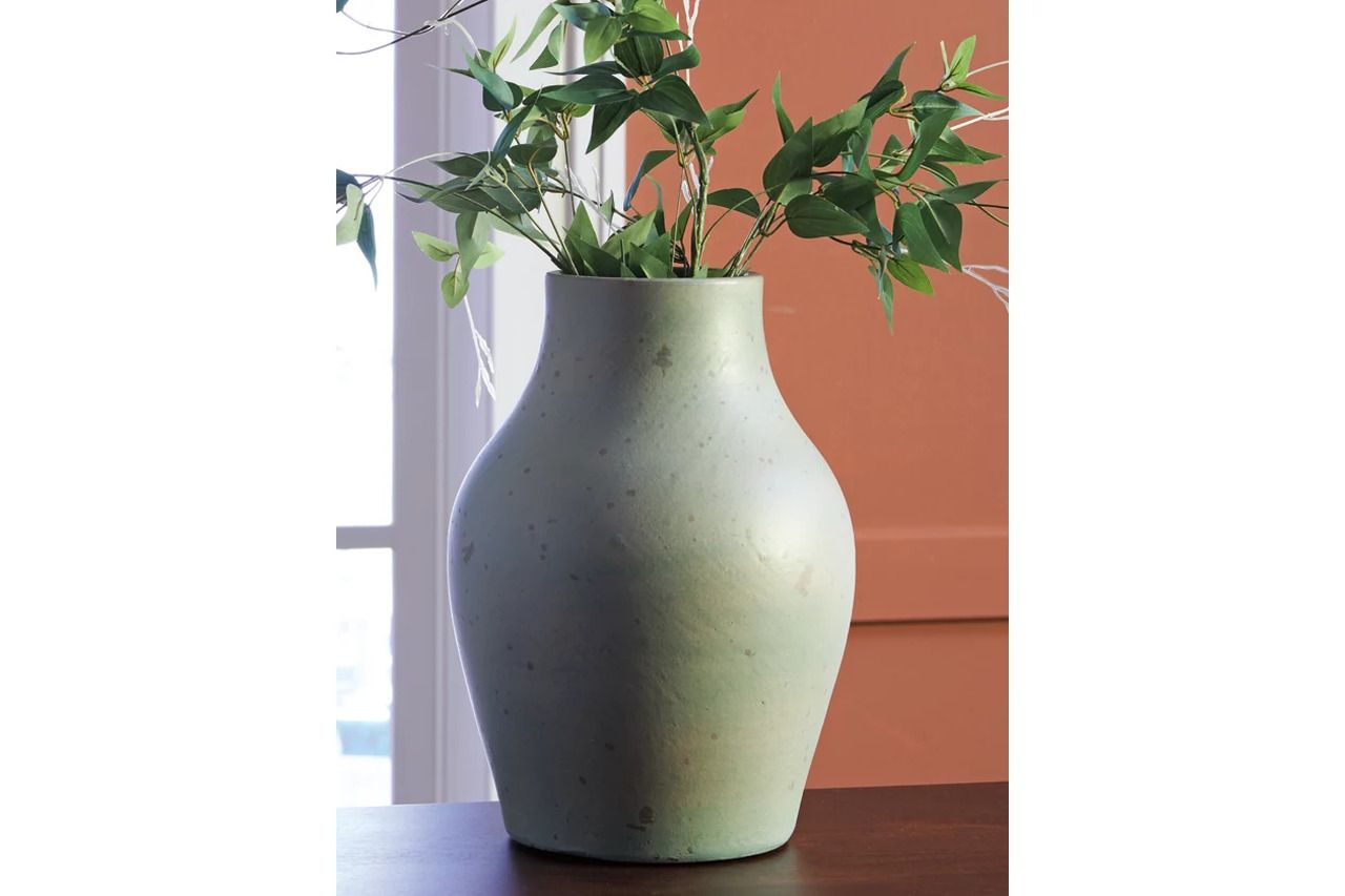 Baychester Vase In Antique Green A2000806