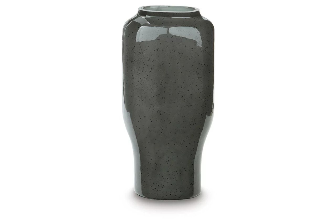Kierlain Small Vase In Gray and Black A2000808