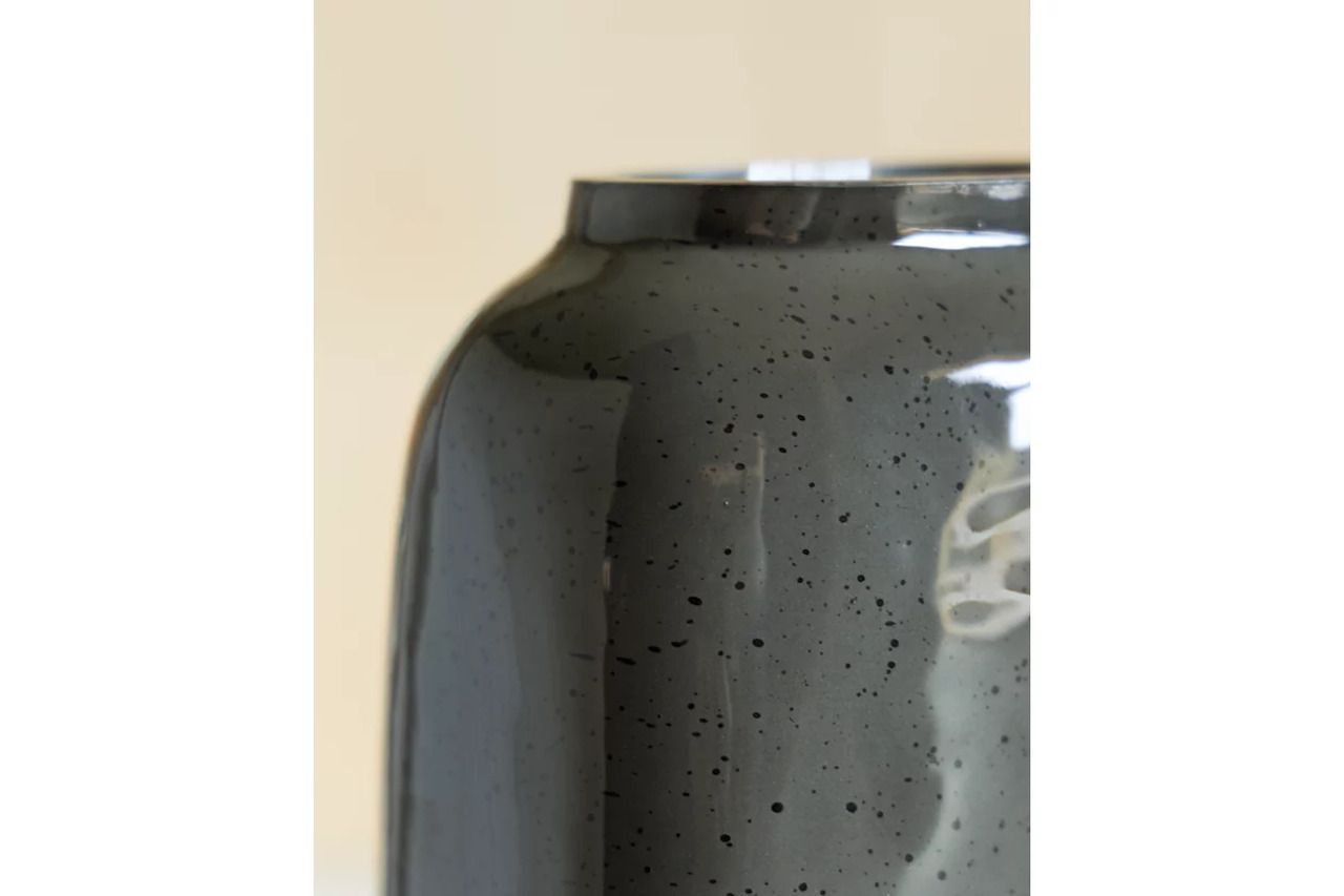 Kierlain Small Vase In Gray and Black A2000808