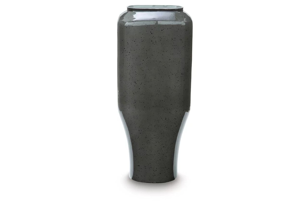 Kierlain Large Vase In Gray and Black A2000809