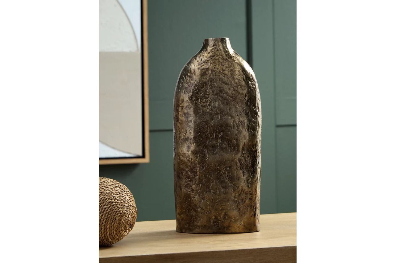 Wallmond Large Vase In Antique Brass A2000822