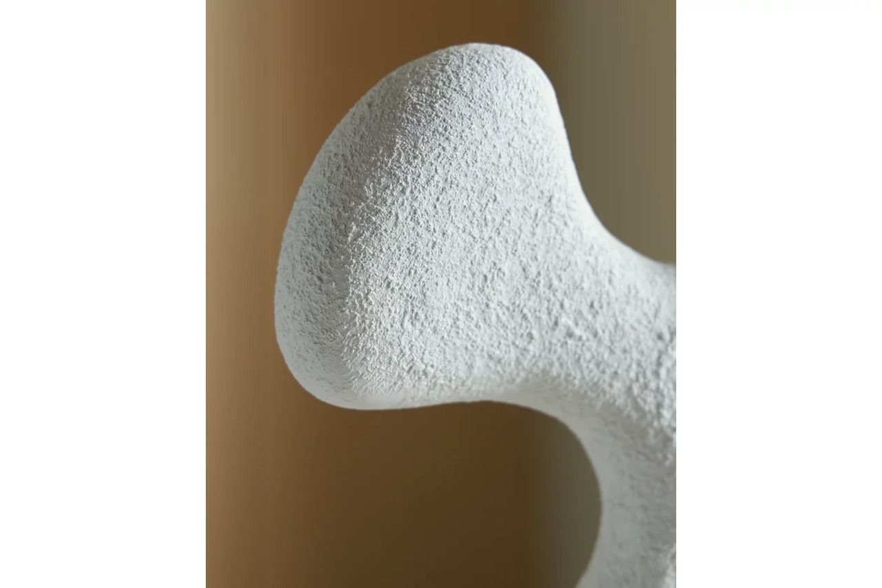 Lavarsen Small Sculpture In White and Brown A2000839