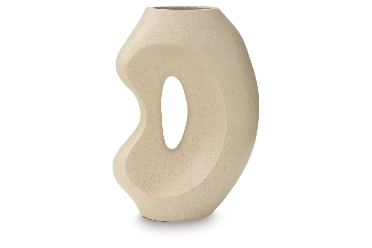 Odion Large Vase In Stone A2000842