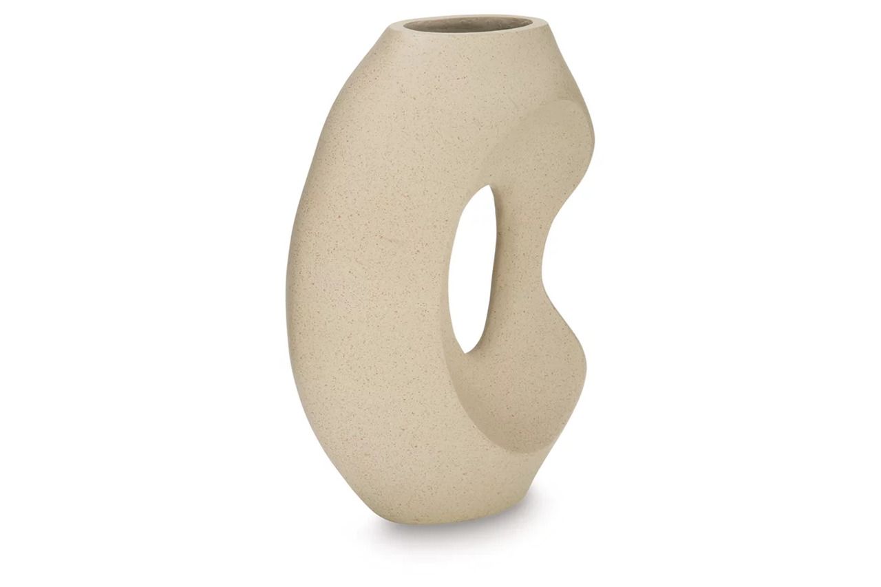 Odion Large Vase In Stone A2000842