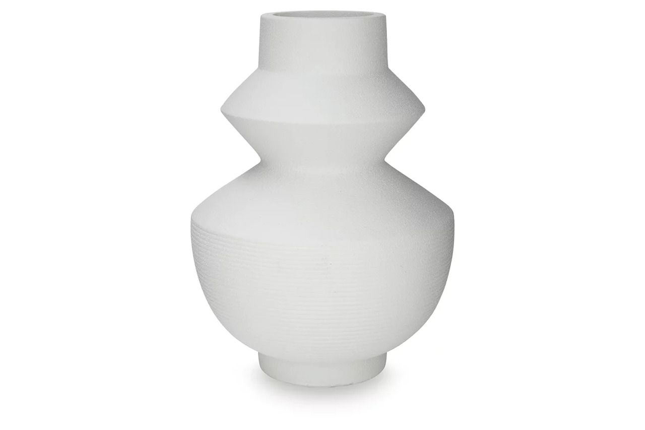 Naveen Small Vase In White A2000870