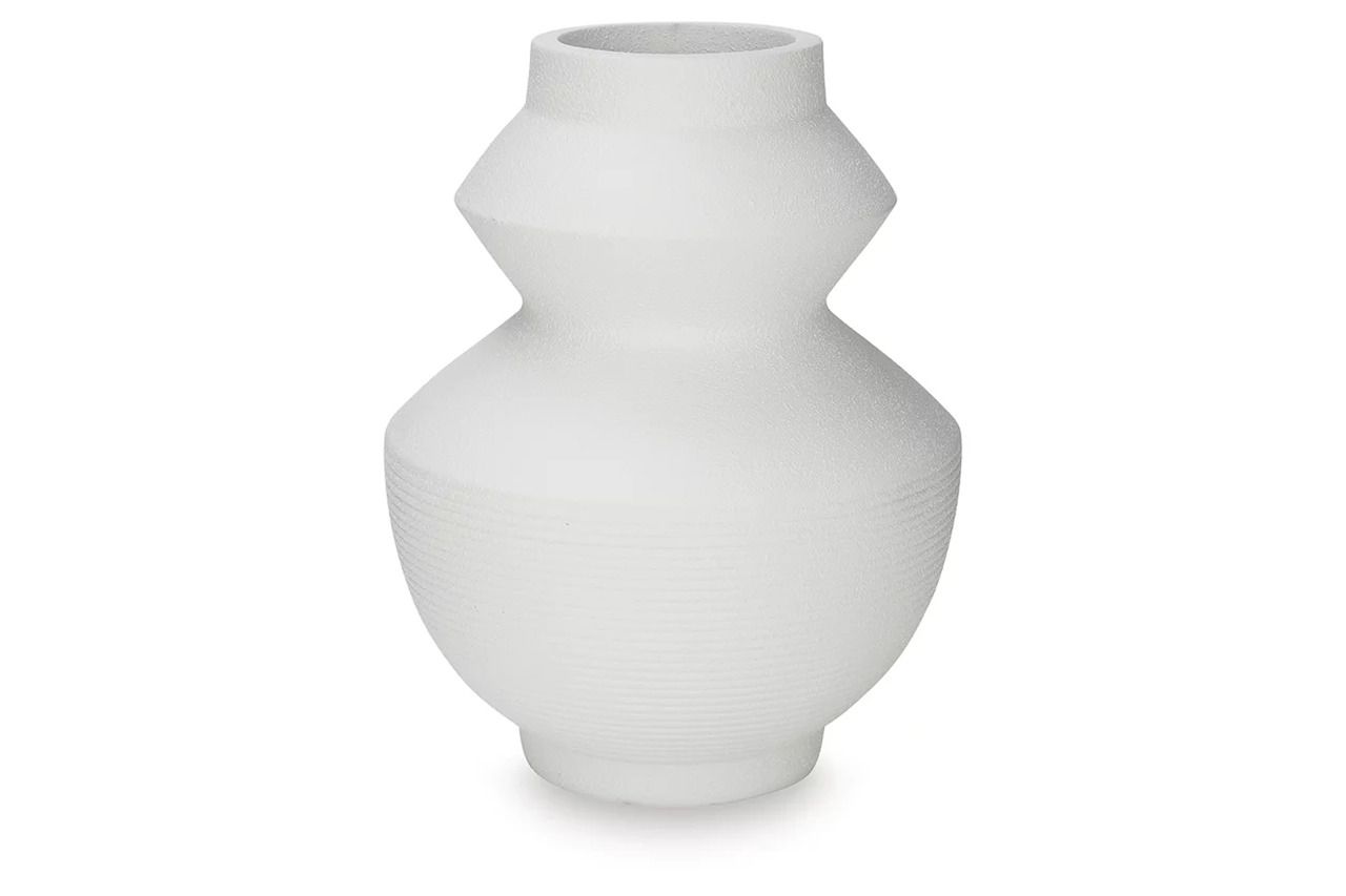 Naveen Large Vase In White A2000871