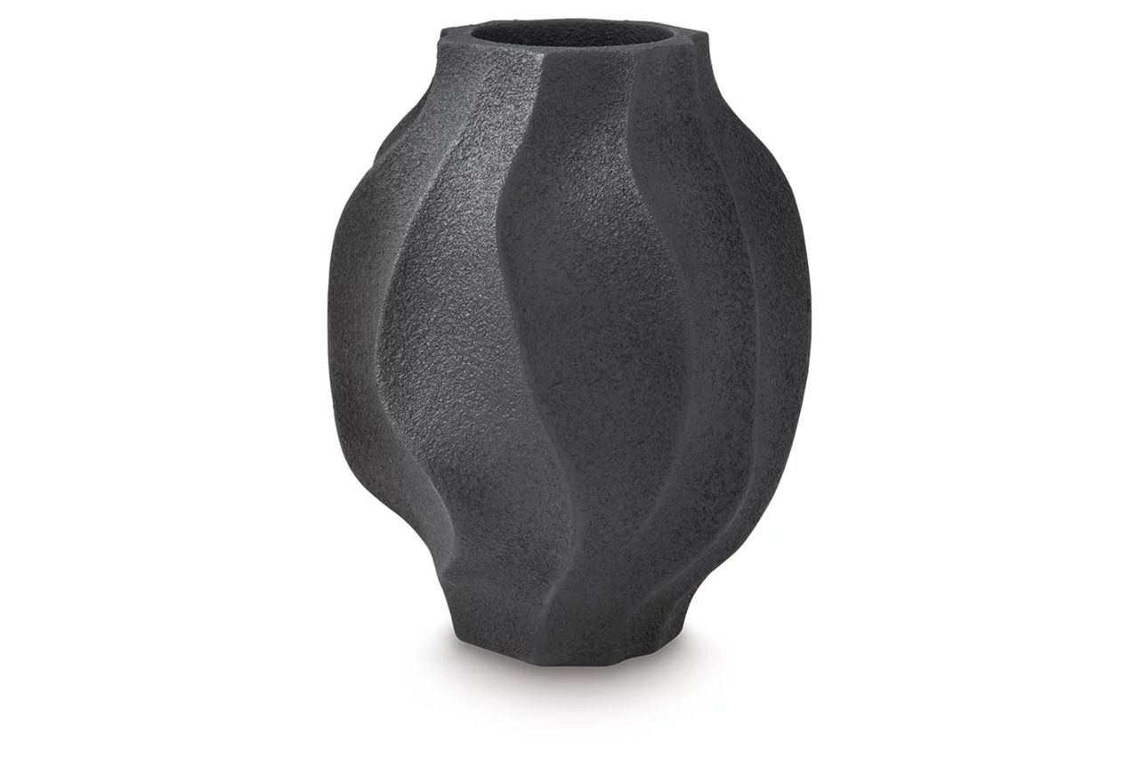 Judworth Large Vase In Black A2000875