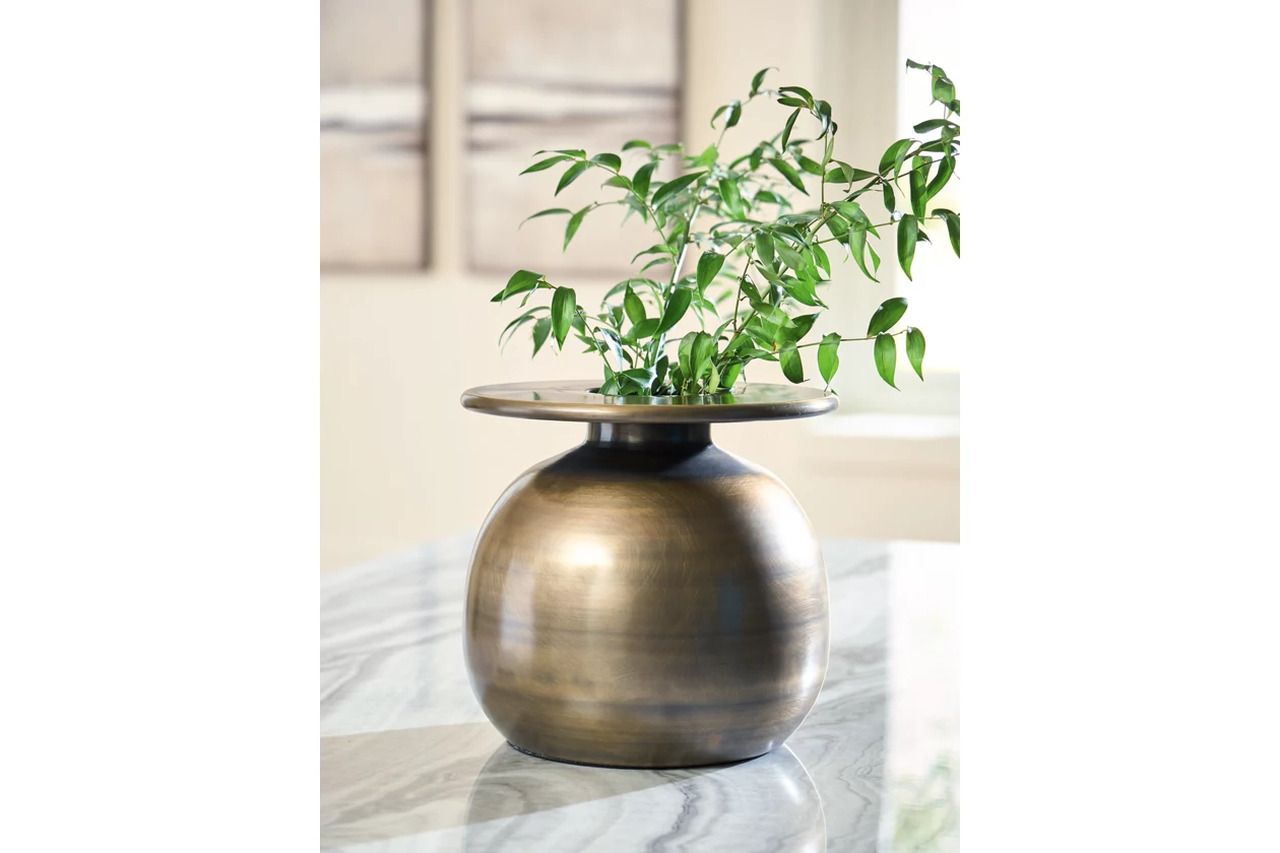 Fedorleigh Vase In Antique Brass A2000893