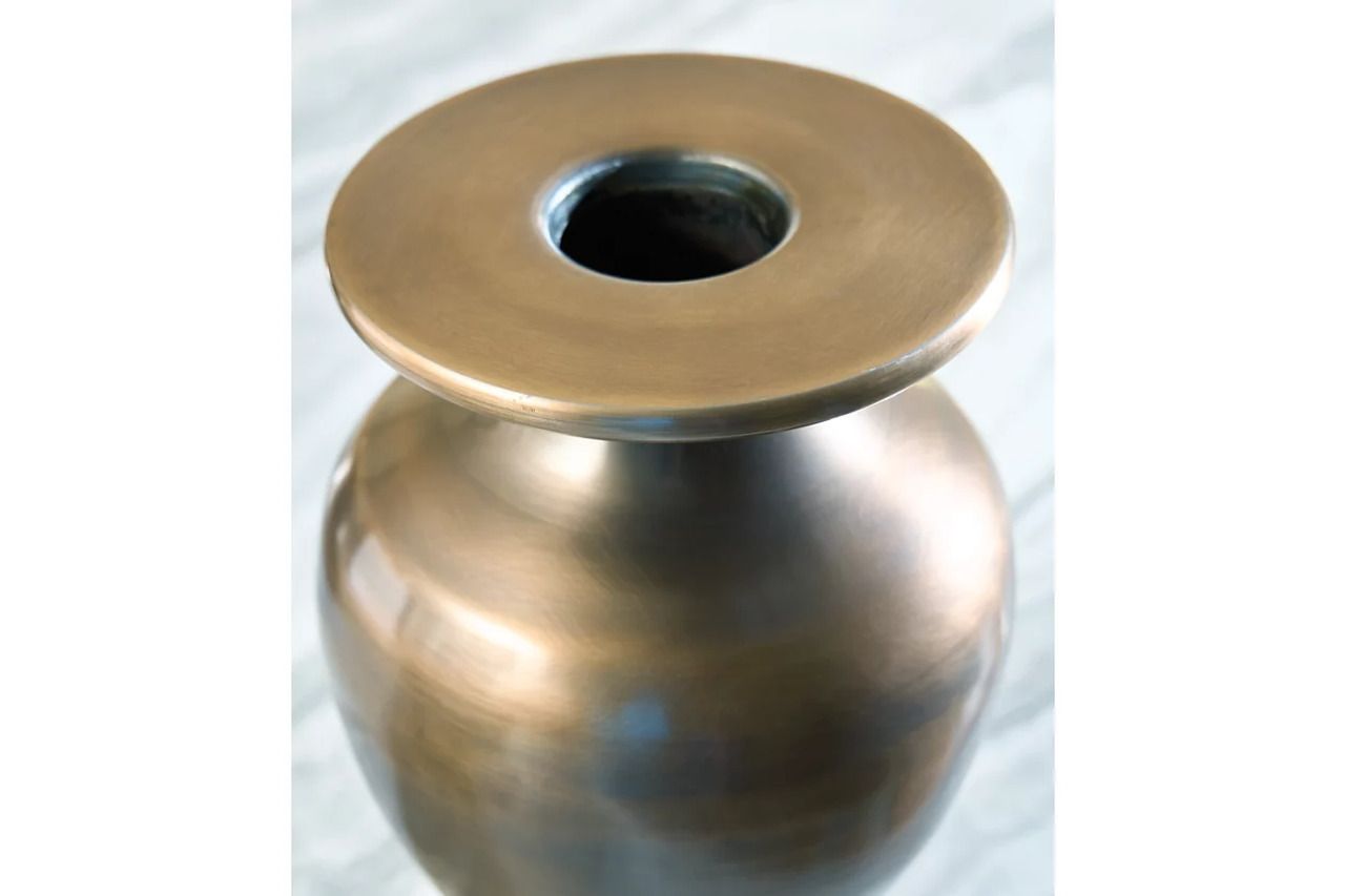 Fedorleigh Vase In Antique Brass A2000894