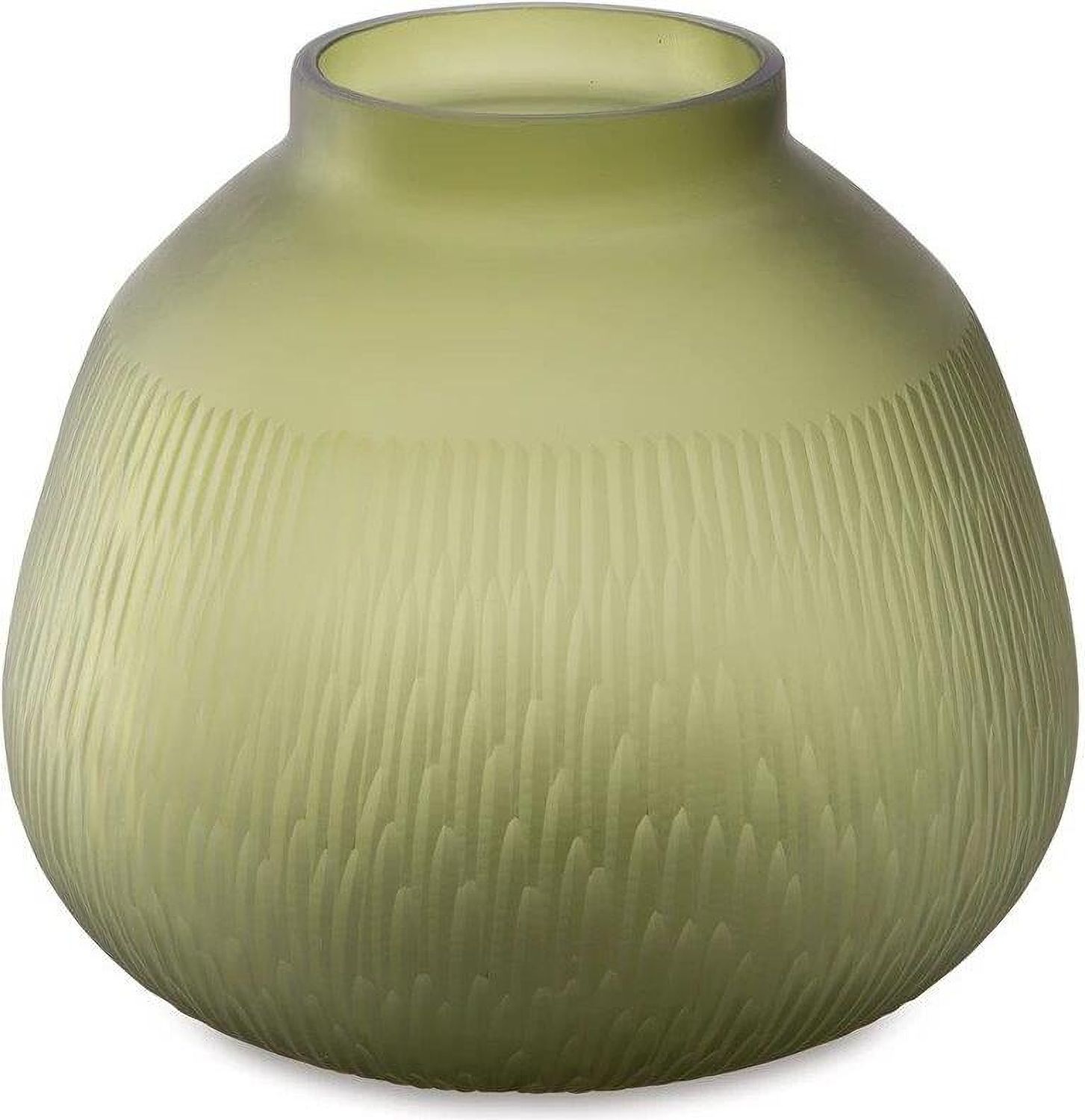 Scottyard Vase In Olive Green A2900007