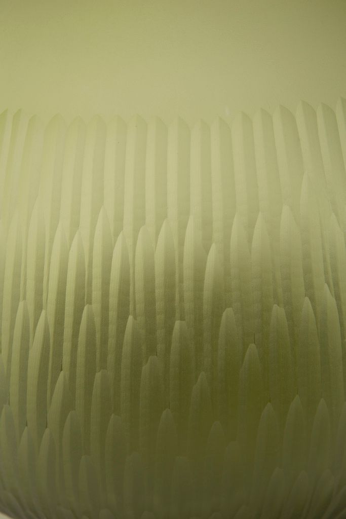 Scottyard Vase In Olive Green A2900007
