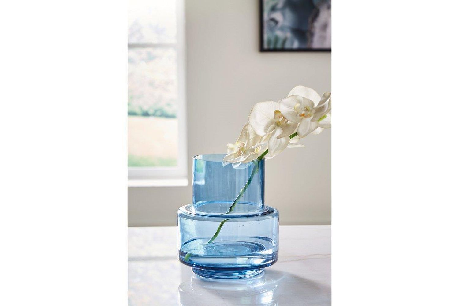 Bealen Vase In Dark Blue A2900012