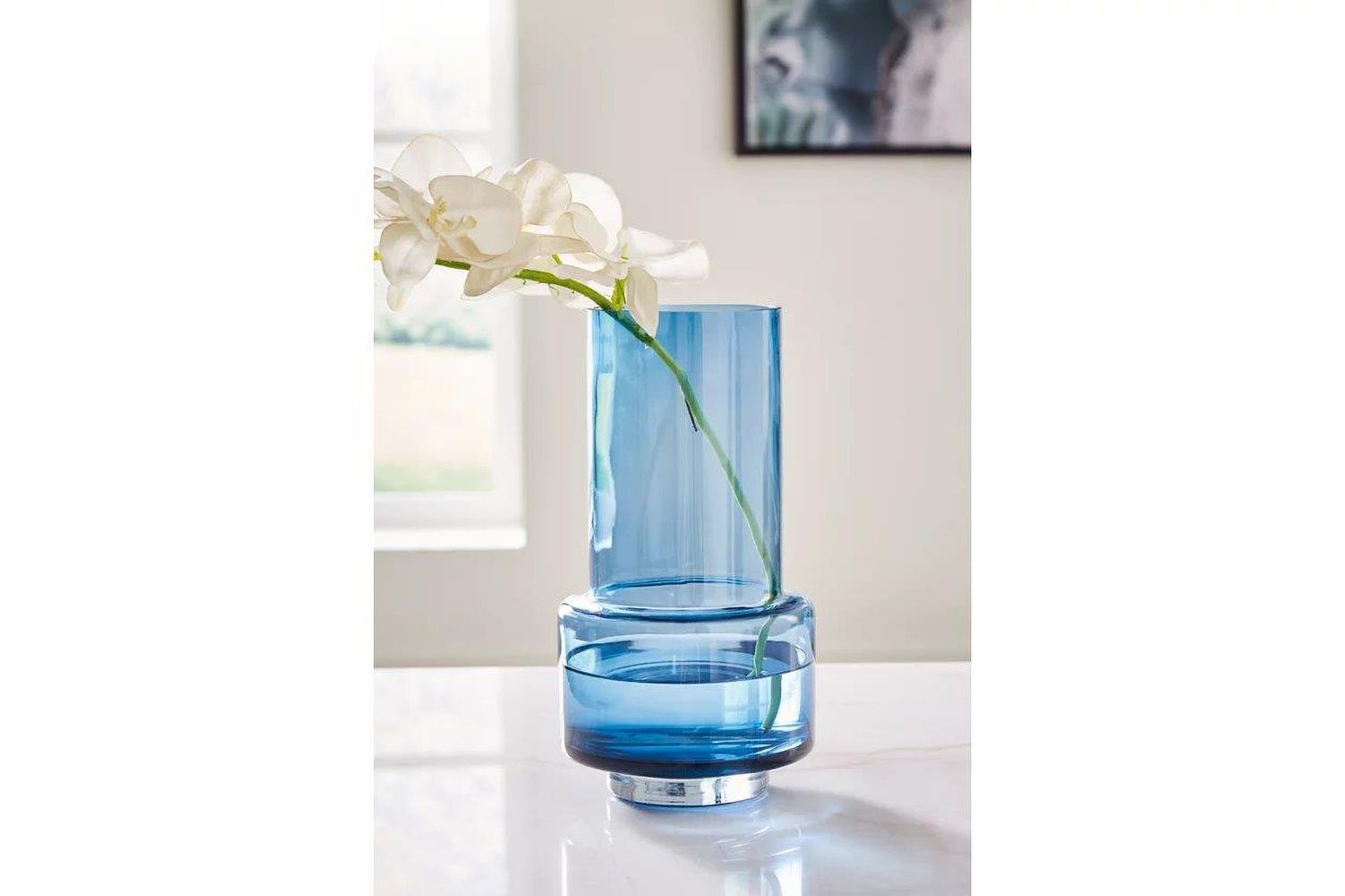 Bealen Vase In Dark Blue A2900013