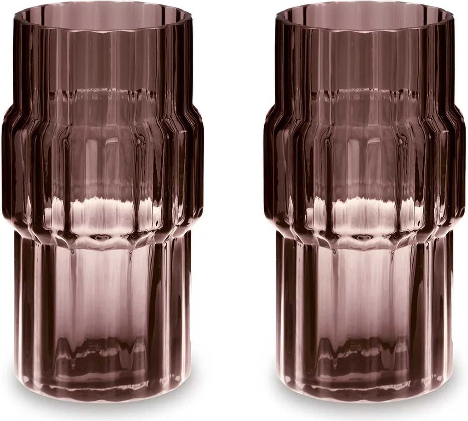 Dorlow Vase Set of 2 In Mauve A2900024