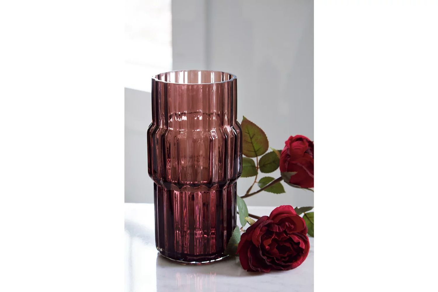 Dorlow Vase In Mauve A2900024V