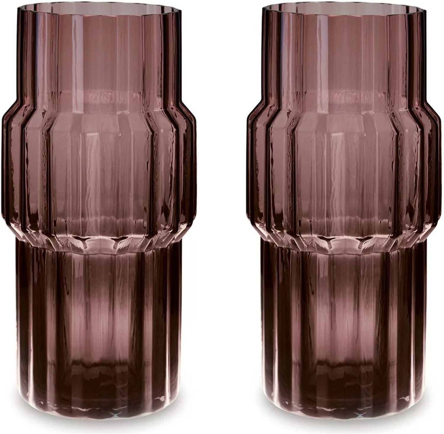 Dorlow Vase Set of 2 In Mauve A2900025
