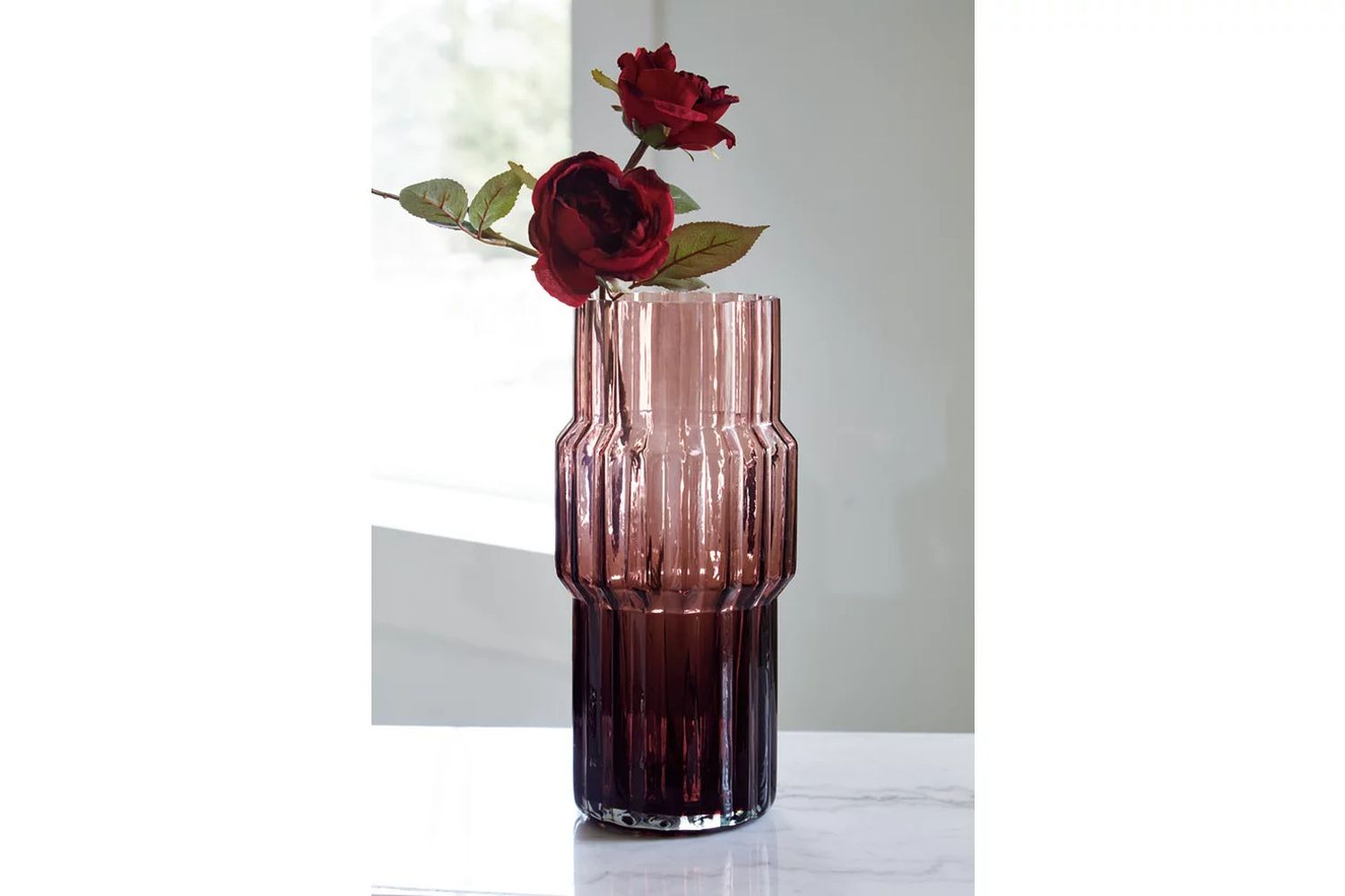 Dorlow Vase Set of 2 In Mauve A2900025