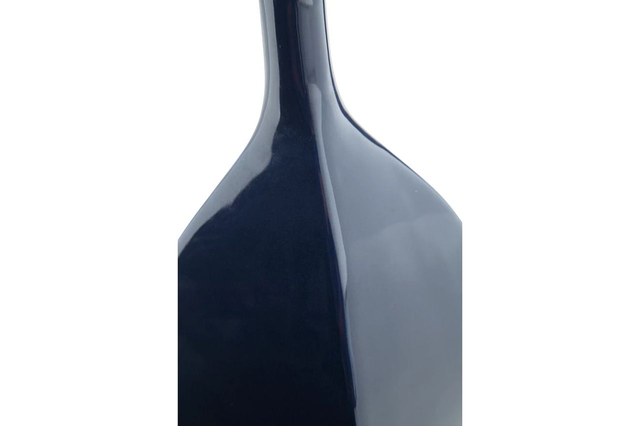 Abtinson 12 Inch Vase In Navy A2900032