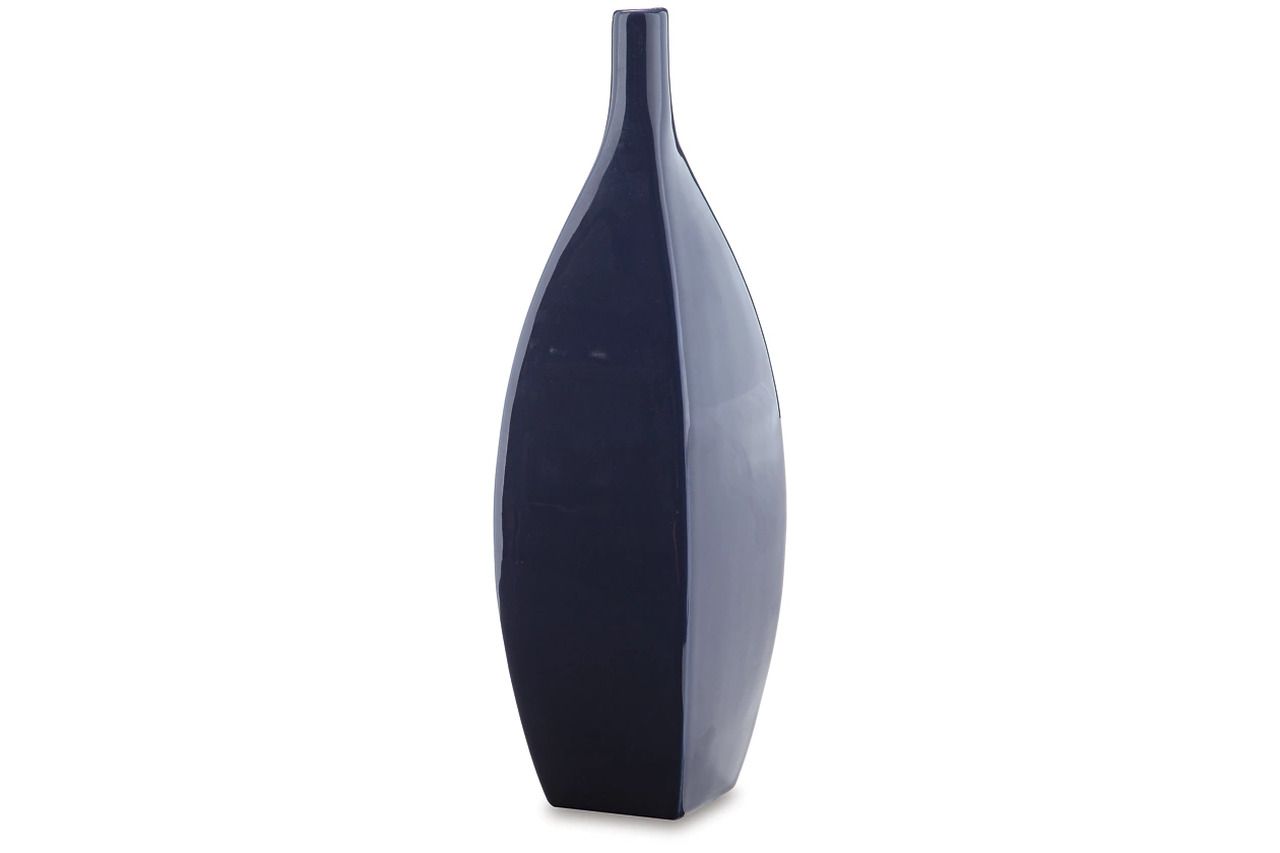 Abtinson 16 Inch Vase In Navy A2900033