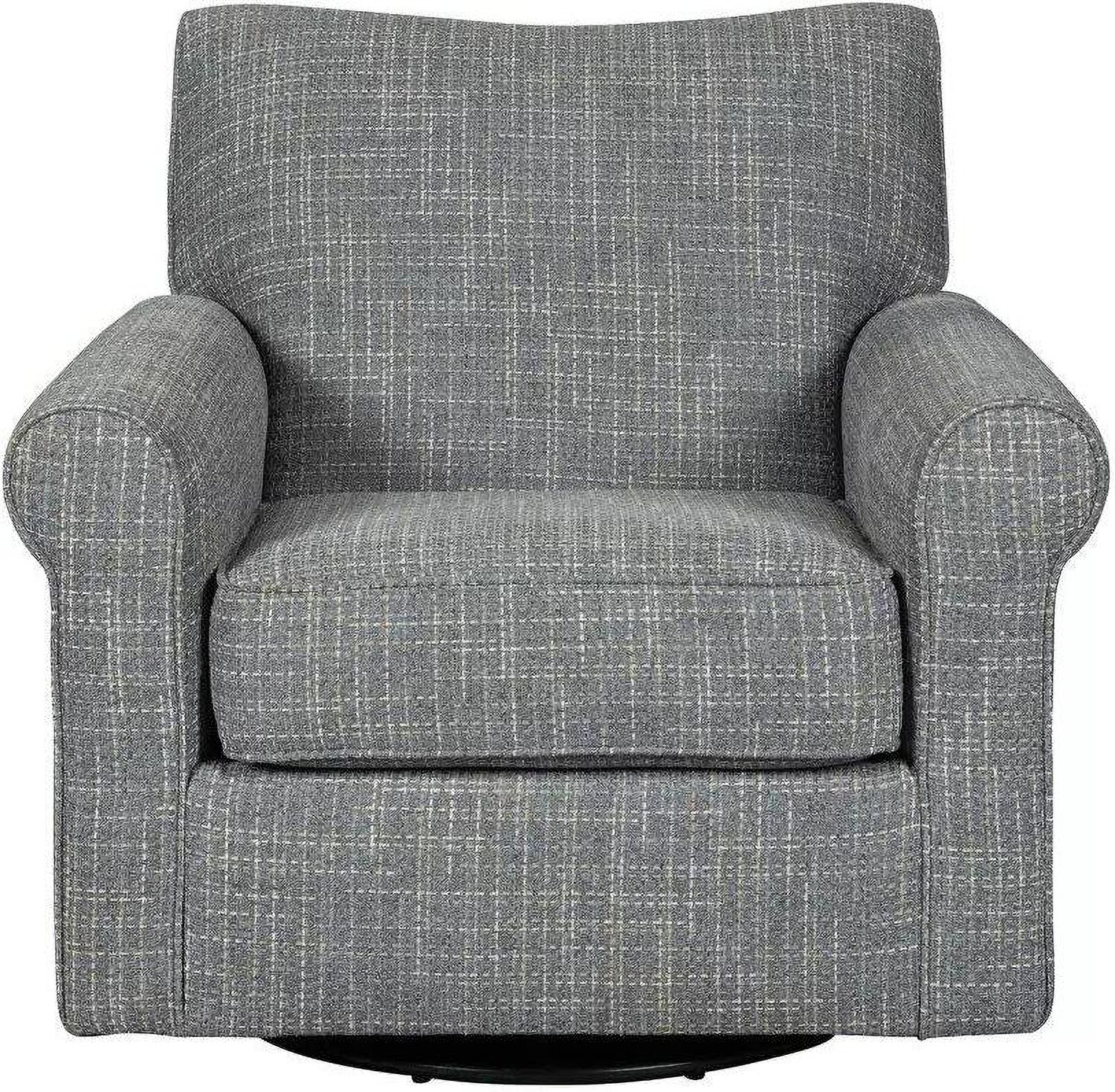 Renley Ash Swivel Glider Accent Chair A3000002