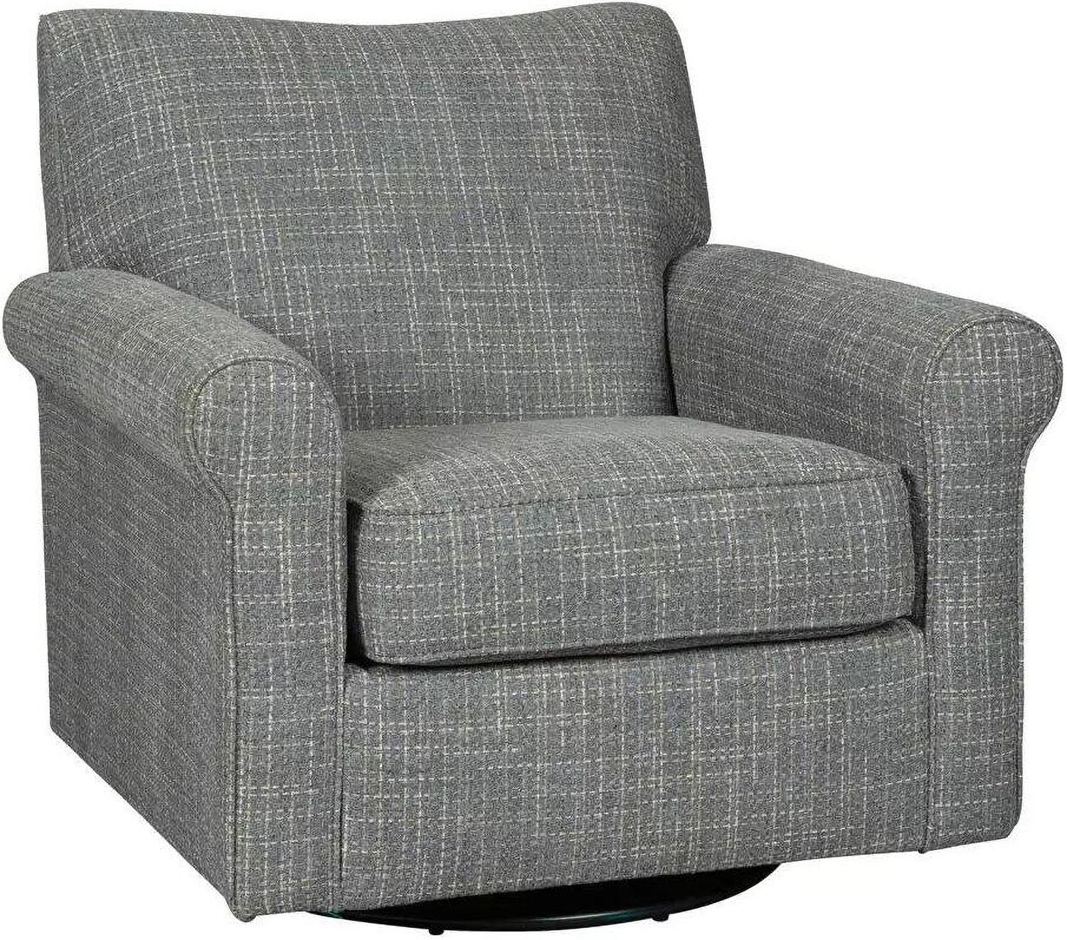 Renley Ash Swivel Glider Accent Chair A3000002