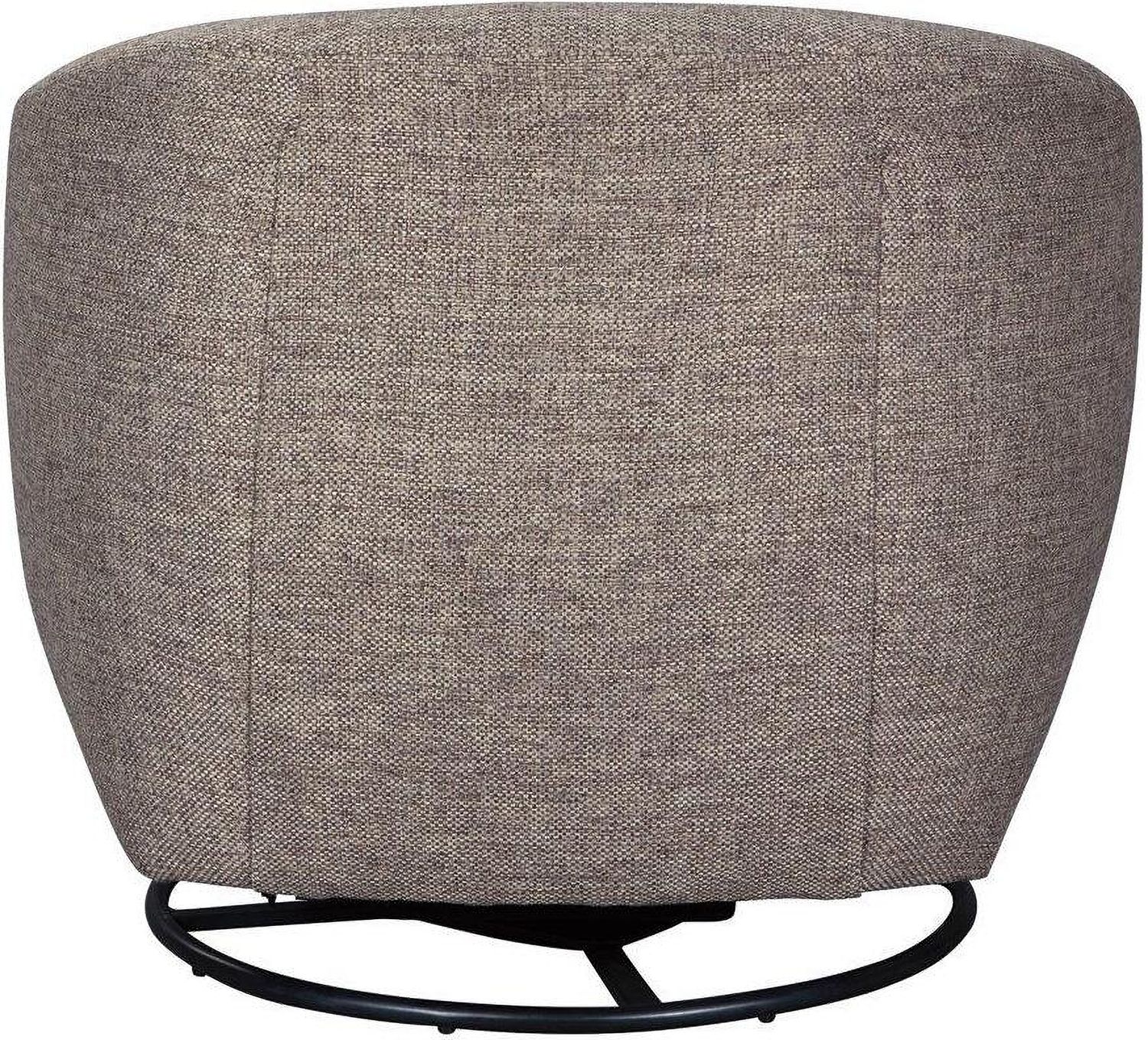 Upshur Taupe Swivel Glider Accent Chair A3000003
