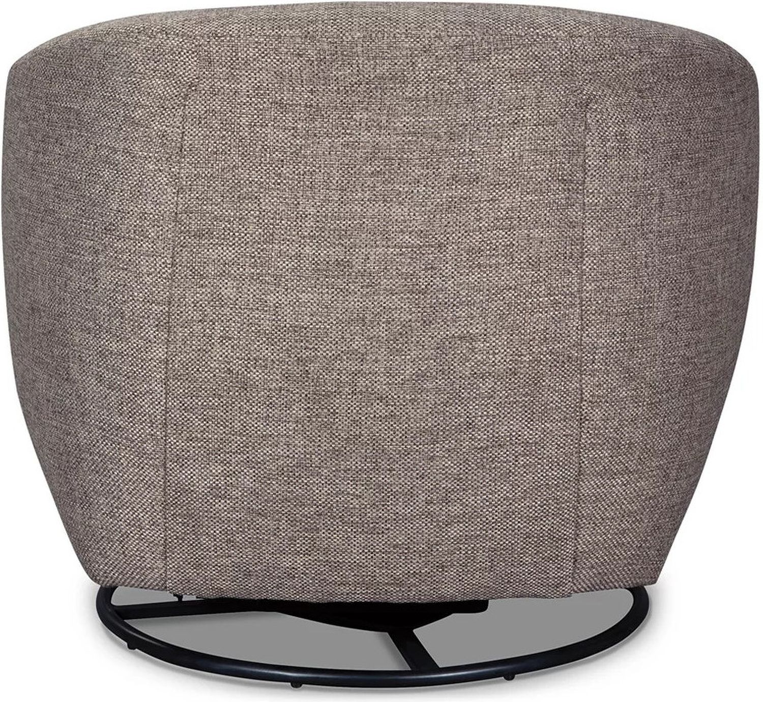 Upshur Taupe Swivel Glider Accent Chair A3000003